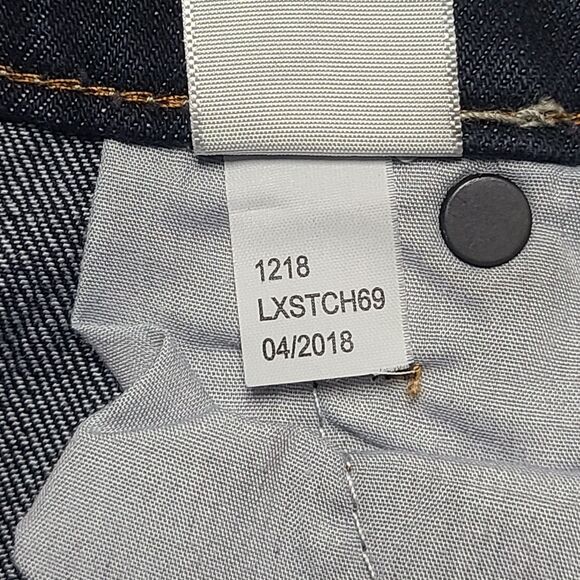 Aeropostale Mens Jeans 30x32 Black Slim Straight Denim Pants Skinny Party Boho - Picture 8 of 11